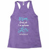 Mom Great Job I'm Awesome Love Happy Mother's Day Racerback Tank