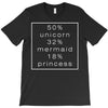 50 % unicorn (White) T-Shirt