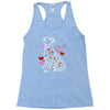 colorful boxer Racerback Tank