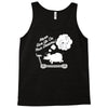 never give up on dreams ladies fitted Tank Top