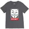 disobey crew V-Neck Tee