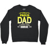 proud dad nurse Crewneck Sweatshirt