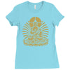 budha indie Ladies Fitted T-Shirt