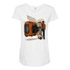 back to jakku Maternity Scoop Neck T-shirt