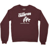 beer pong champion Crewneck Sweatshirt