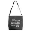 i come with music Adjustable Strap Totes