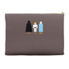 father, son, holy spirit Accessory Pouches