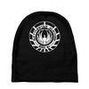 battlestar galactica distressed badge Baby Beanies
