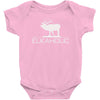 christmas gift elkaholic Baby Bodysuit