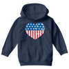 usa flag Youth Hoodie