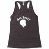 got soul funny retro funk disco afro 70s boogie soul new york Racerback Tank