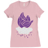 doves in mourning Ladies Fitted T-Shirt