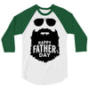 happy father's day 3/4 Sleeve Shirt