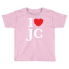 i love jesus christ Toddler T-shirt