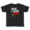 eat sleep jump Toddler T-shirt