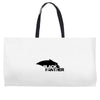 black panther logo Weekender Totes