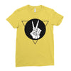 Peace Ladies Fitted T-Shirt