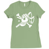 usopp flag one piece Ladies Fitted T-Shirt