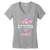 cool mama saurus. Women's V-Neck T-Shirt