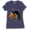 ugly tengu Ladies Fitted T-Shirt
