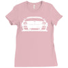 rs racing cup car carrera turbo race tuning Ladies Fitted T-Shirt