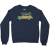 surf car Crewneck Sweatshirt