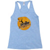 down rowdy the dog Racerback Tank