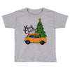 merry christmas car Toddler T-shirt