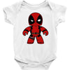 deadpool robot Baby Bodysuit