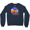 vote for pizza Crewneck Sweatshirt