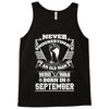 Never Underestimate Old Man Who Was Born September Tank Top