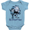 muscle shark its summer time Baby Onesie