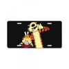 Calvin and hobbes License Plate