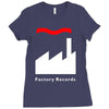 factory records Ladies Fitted T-Shirt