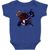 more heart than less Baby Bodysuit