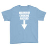 warning choking hazard printed Youth Tee