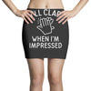 impressed Mini Skirts