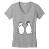 peace and hate can you tell the difference Women's V-Neck T-Shirt