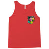 Flower Pocket Tank Top