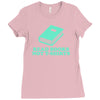 read books not t shirts Ladies Fitted T-Shirt