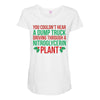 nitroglycerin plant Maternity Scoop Neck T-shirt