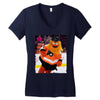 gritty Women's V-Neck T-Shirt