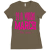 2018 Women's March On USA Ladies Fitted T-Shirt