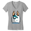 monster Women's V-Neck T-Shirt