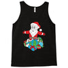 santa with piles of christmas Tank Top