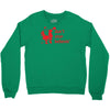 don't stop believin funny christmas Crewneck Sweatshirt
