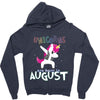 Born Unicorns-Born August Zipper Hoodie