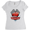 birthday boy mc queen Women's Triblend Scoop T-shirt