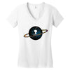 Space Girl Women's V-Neck T-Shirt