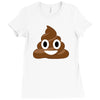 pile of poo Ladies Fitted T-Shirt
